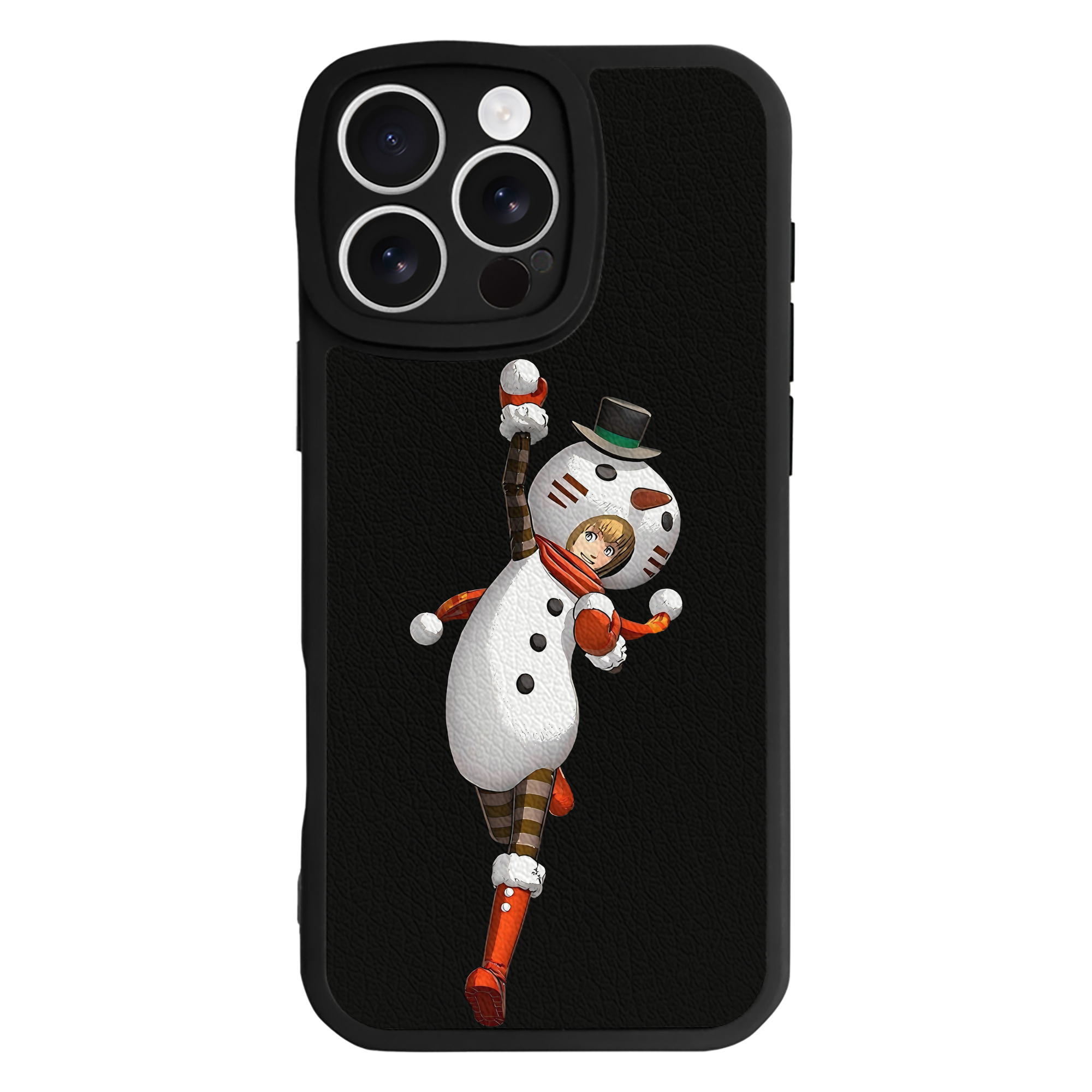 （画像用） 進撃の巨人 アルミン·アルレルト Attack on Titan Armin Arlert 【iPhone 16シリーズ対応】シリコンスマホケース（レザー調） 材質：シリコン